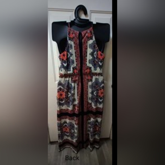 Established 1962 dressbarn size 14 multicolor maxi dress - Picture 7 of 11